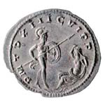 Gallien (253-268) Denier - Rome (264-265)  ... 