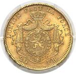Belgique Léopold II (1865-1909)  20 francs ... 
