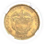 Colombie Etats-Unis (1863-1886)  20 pesos or ... 