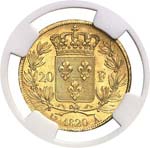 France Louis XVIII (1814-1824)  20 francs or ... 