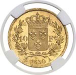 France Charles X (1824-1830)  40 francs or ... 