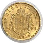 France Napoléon III (1852-1870)  20 francs ... 