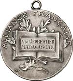 Madagascar Médaille de récompense en ... 