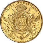 Mexique Maximilien (1864-1867)  20 pesos or ... 