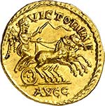 Valerien I (253-260).  Aureus - Samosate ... 