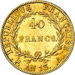 France Napoléon Ier (1804-1814) 40 francs ... 