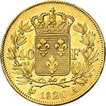 France  Louis XVIII (1814-1824)  40 francs ... 