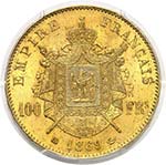 France Napoléon III (1852-1870) 100 francs ... 