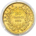 France Napoléon III (1852-1870) 20 francs ... 
