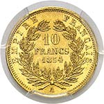 France Napoléon III (1852-1870) 10 francs ... 