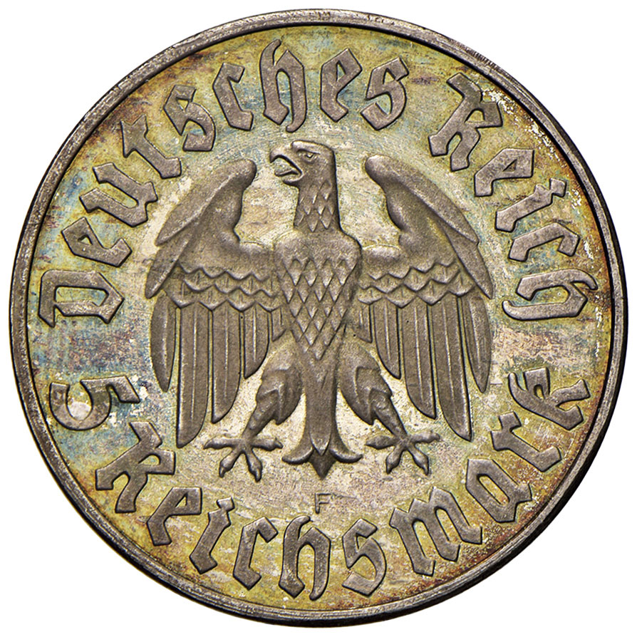 GERMANIA TERZO REICH (1933 1945) CINQUE Numismatica Negrini