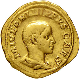 FILIPPO II, CESARE (244 - 247 ... 