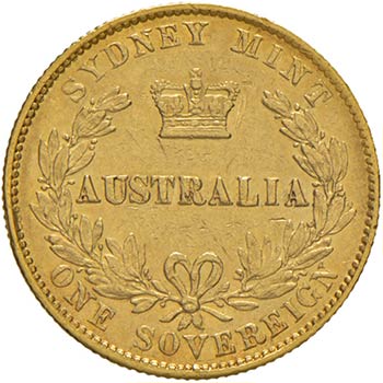 AUSTRALIA - STERLINA 1867 KM. 4  ... 