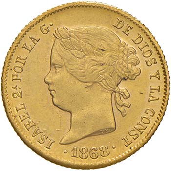 FILIPPINE - ISABELLA II (1833 – ... 