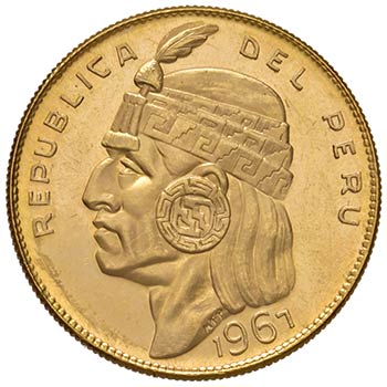 PERU - CINQUANTA SOLES 1967 KM. ... 