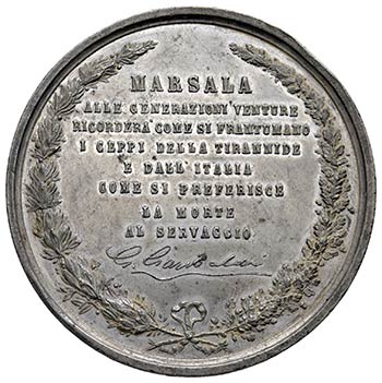 MARSALA - MEDAGLIA S.D. (1870) ... 