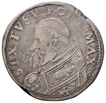 ROMA - SISTO V (1585 – 1590) ... 