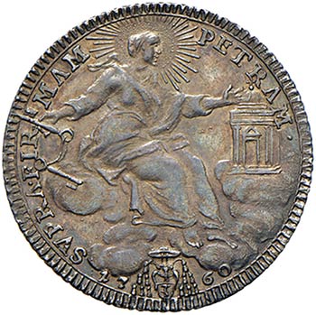 ROMA - GIULIO 1760 A.III M. 21  AG ... 