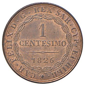 CENTESIMO 1826 TORINO PAG. 133  CU ... 