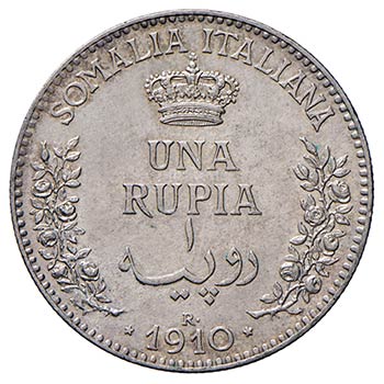 SOMALIA ITALIANA  RUPIA 1910 PAG. ... 