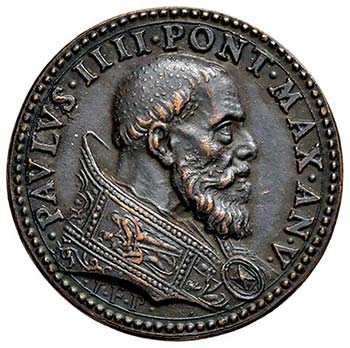 PAOLO IV (1555 – 1559) MEDAGLIA  ... 