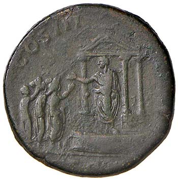 ADRIANO (117 - 138 D.C.) SESTERZIO ... 
