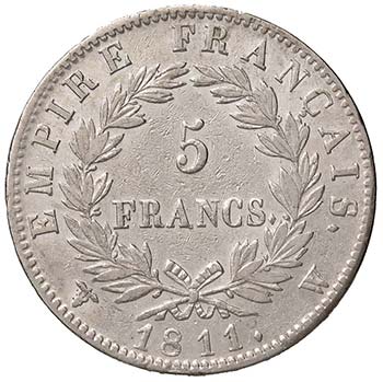 FRANCIA - CINQUE FRANCHI 1811 W ... 