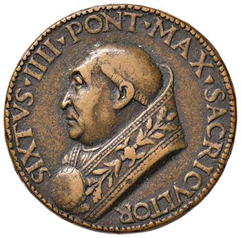 SISTO IV (1471 - 1484) MEDAGLIA  ... 