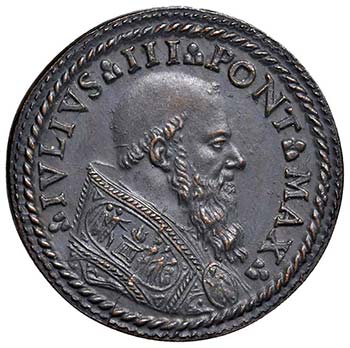 GIULIO III (1550 - 1555) MEDAGLIA ... 