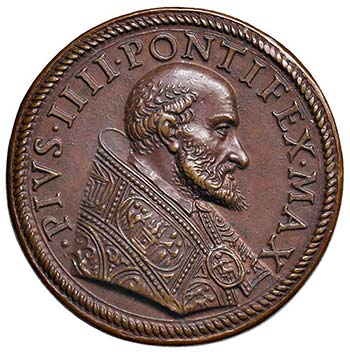 PIO IV (1559 - 1565) MEDAGLIA  ... 