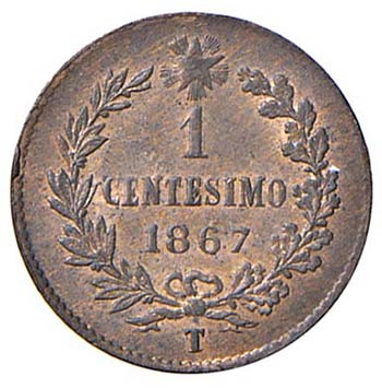 CENTESIMO 1867 TORINO PAG. 566  CU ... 