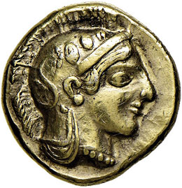 ATTICA - (470 - 467 A.C.) DRACMA ... 