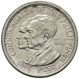 FILIPPINE - PESO 1936 KM. 178  AG  ... 