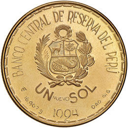PERU’ - NUEVO SOL 1994 KM. 312  ... 