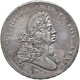 PALERMO - CARLO III (1720 - 1734) ... 