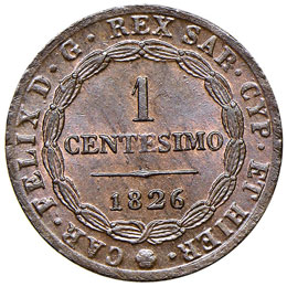 CENTESIMO 1826 TORINO PAG. 132  CU ... 