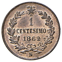 CENTESIMO 1862 NAPOLI PAG. 564  CU ... 