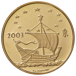 50 EURO 2003 AU  GR. 16,13 IN ... 
