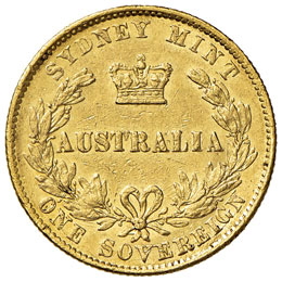 AUSTRALIA - STERLINA 1866 KM. 4  ... 