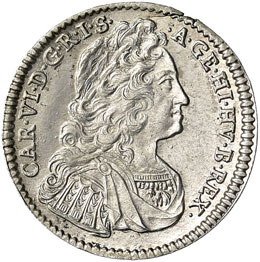 AUSTRIA - SEI KREUZER 1739 HALL ... 