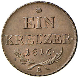 AUSTRIA - KREUZER 1816 A KM. 2113  ... 