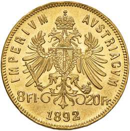 AUSTRIA - OTTO FIORINI 1892 ... 