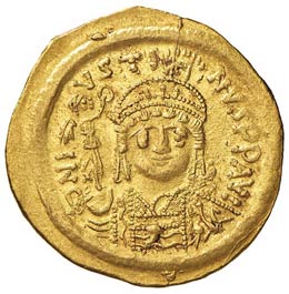 GIUSTINO II (565 - 578) SOLIDO ... 