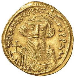 COSTANTE II (641 - 668) SOLIDO ... 