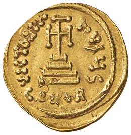 COSTANTE II (641 - 668) SOLIDO ... 