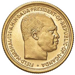 UGANDA - REPUBBLICA STERLINA 1975 ... 