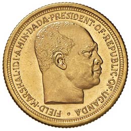UGANDA - STERLINA 1975 AU  GR. ... 