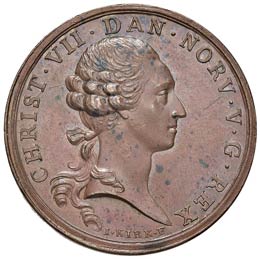 DANIMARCA - CRISTIANO VII (1766 - ... 