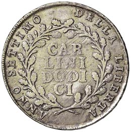 NAPOLI - REPUBBLICA (1799) DODICI ... 