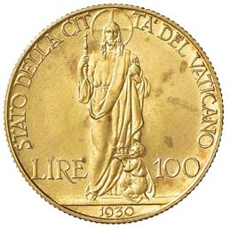 ROMA - CENTO LIRE 1930 A. IX PAG. ... 